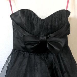Betsey Johnson Bubble Dress With Big Bow